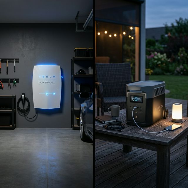 ポータブル電源 蓄電池との違い比較