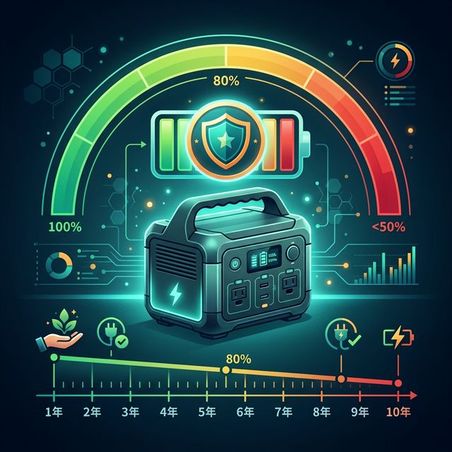 ポータブル電源 寿命と劣化対策